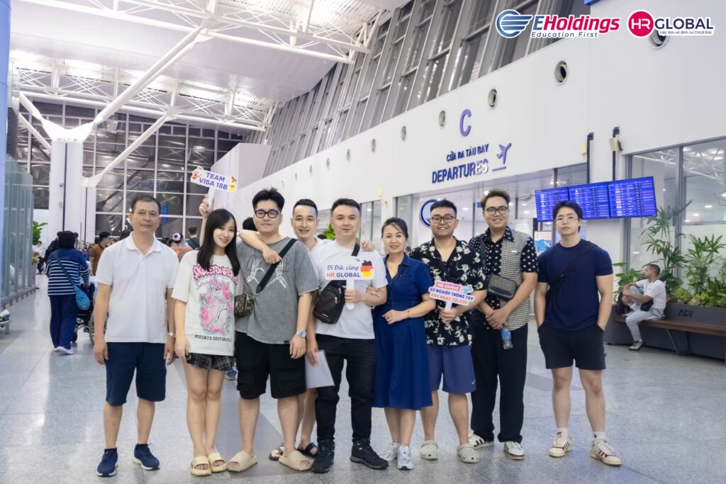 [Hà Nội → Hamburg] Chuyến bay mang số hiệu “HR Global” xuất cảnh thành công, cất cánh giấc mơ Đức