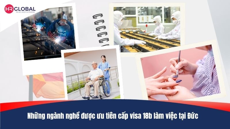 Những ngành nghề được ưu tiên cấp visa 18b làm việc tại Đức